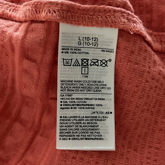 Old Navy seersucker dress, size large 10/12 - Picture 6 of 6